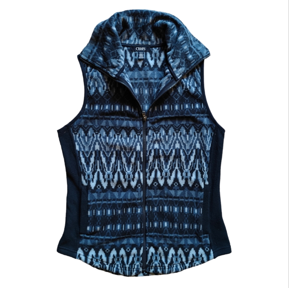 Chaps Zip Up Vest